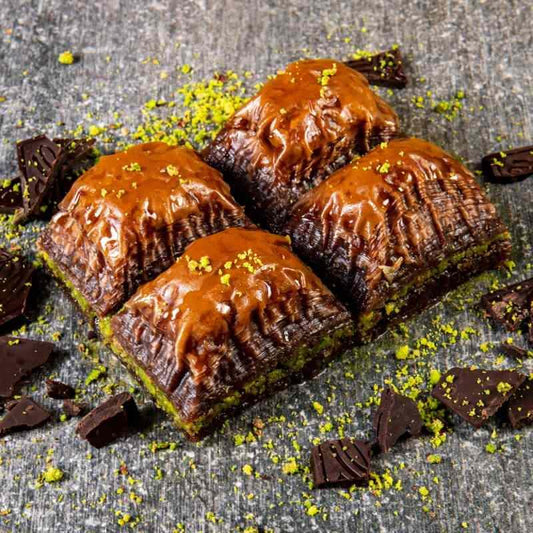 Chocolate Baklava Tray (36 pcs)